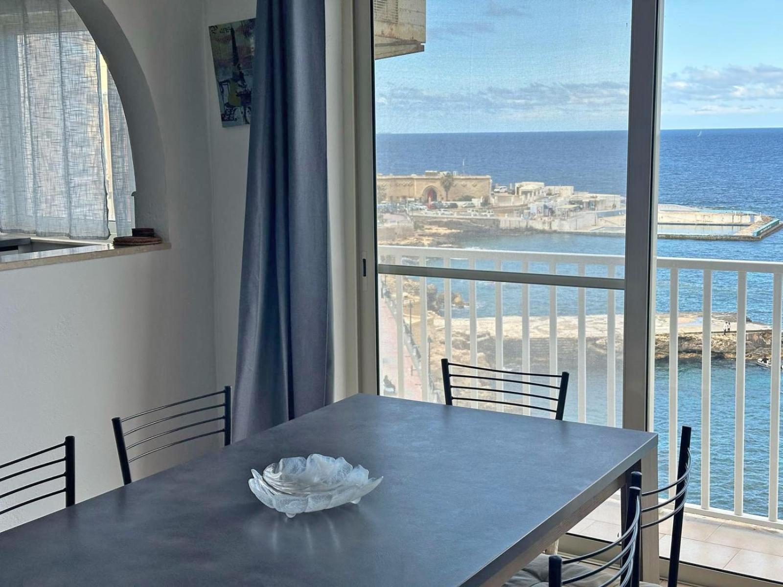 6Th Floor Seafront Apartment With Open Sea Views Sliema Kültér fotó